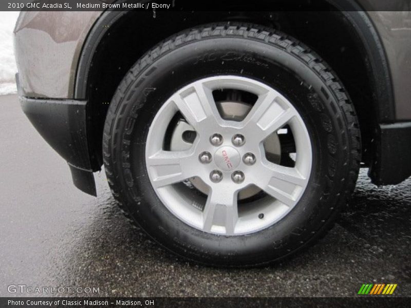 Medium Brown Metallic / Ebony 2010 GMC Acadia SL