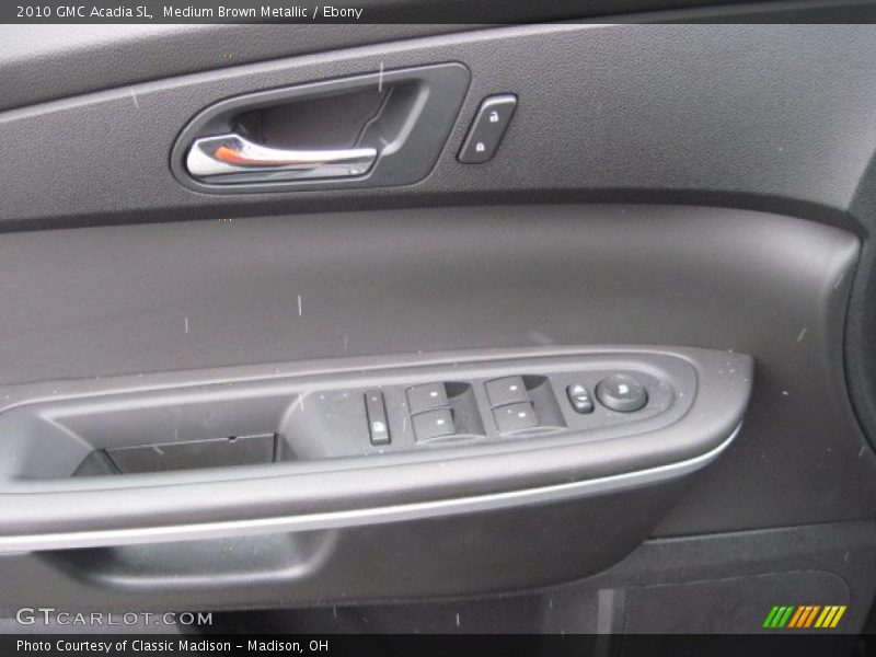 Medium Brown Metallic / Ebony 2010 GMC Acadia SL