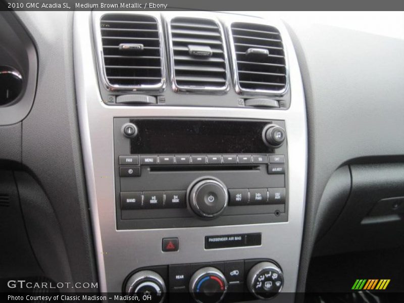 Medium Brown Metallic / Ebony 2010 GMC Acadia SL