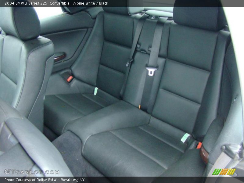 Alpine White / Black 2004 BMW 3 Series 325i Convertible