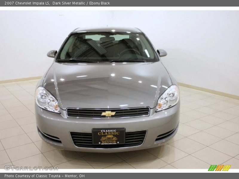 Dark Silver Metallic / Ebony Black 2007 Chevrolet Impala LS