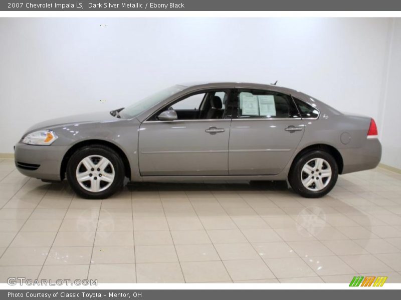Dark Silver Metallic / Ebony Black 2007 Chevrolet Impala LS