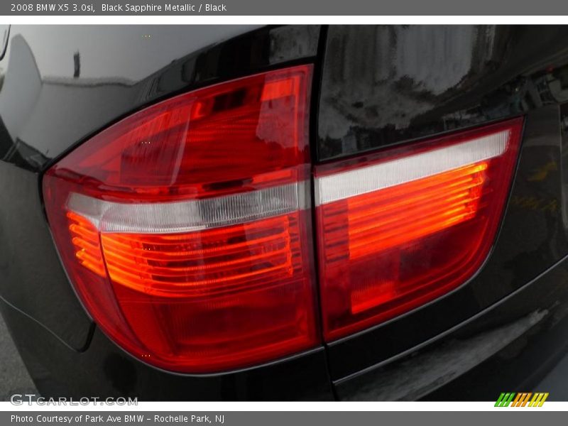 Black Sapphire Metallic / Black 2008 BMW X5 3.0si