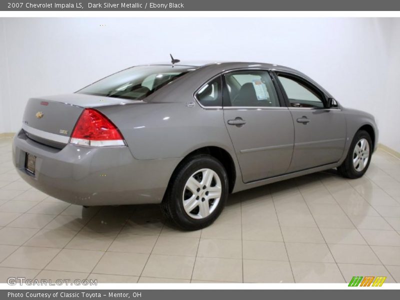 Dark Silver Metallic / Ebony Black 2007 Chevrolet Impala LS