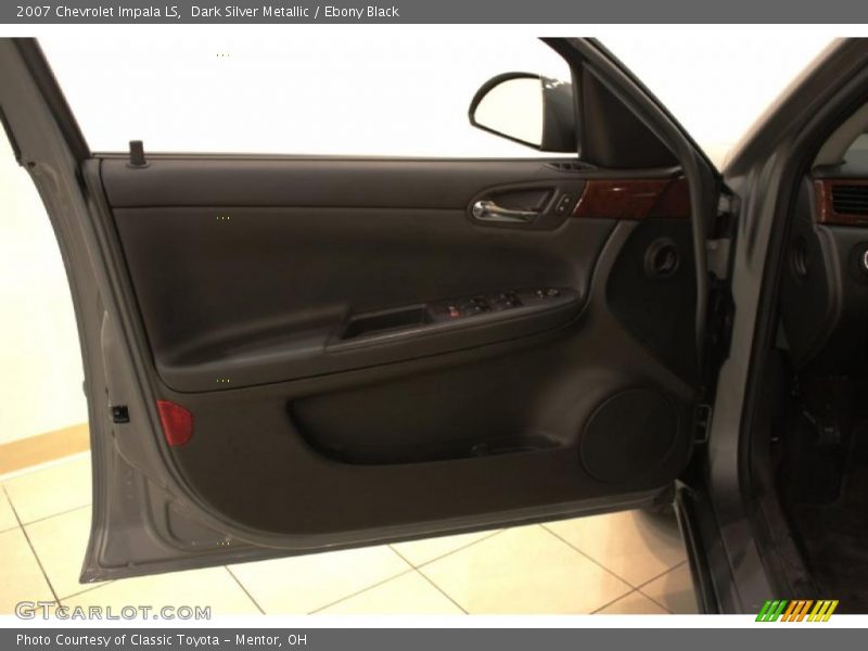 Dark Silver Metallic / Ebony Black 2007 Chevrolet Impala LS