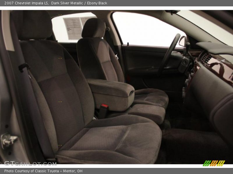 Dark Silver Metallic / Ebony Black 2007 Chevrolet Impala LS
