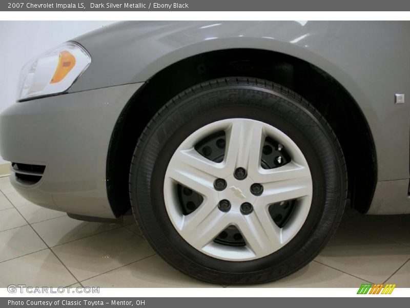 Dark Silver Metallic / Ebony Black 2007 Chevrolet Impala LS
