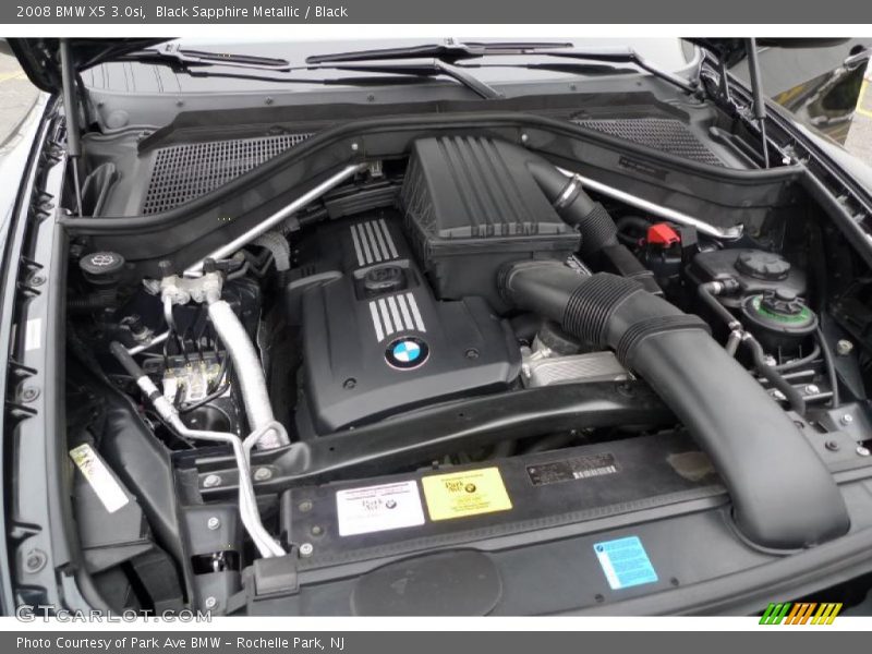 Black Sapphire Metallic / Black 2008 BMW X5 3.0si