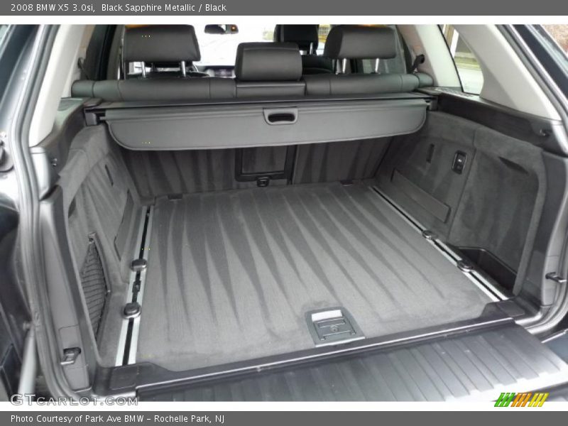 Black Sapphire Metallic / Black 2008 BMW X5 3.0si