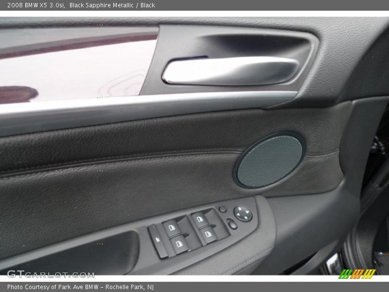 Black Sapphire Metallic / Black 2008 BMW X5 3.0si