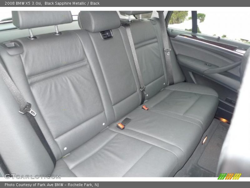 Black Sapphire Metallic / Black 2008 BMW X5 3.0si