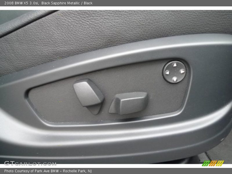 Black Sapphire Metallic / Black 2008 BMW X5 3.0si