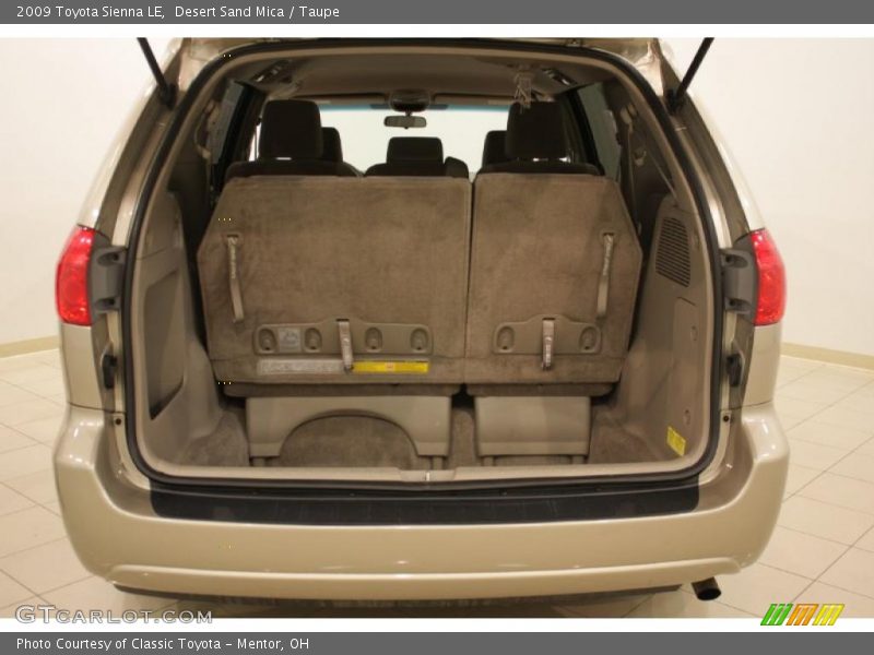 Desert Sand Mica / Taupe 2009 Toyota Sienna LE