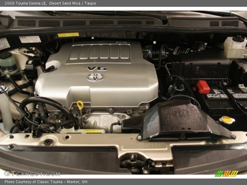 Desert Sand Mica / Taupe 2009 Toyota Sienna LE
