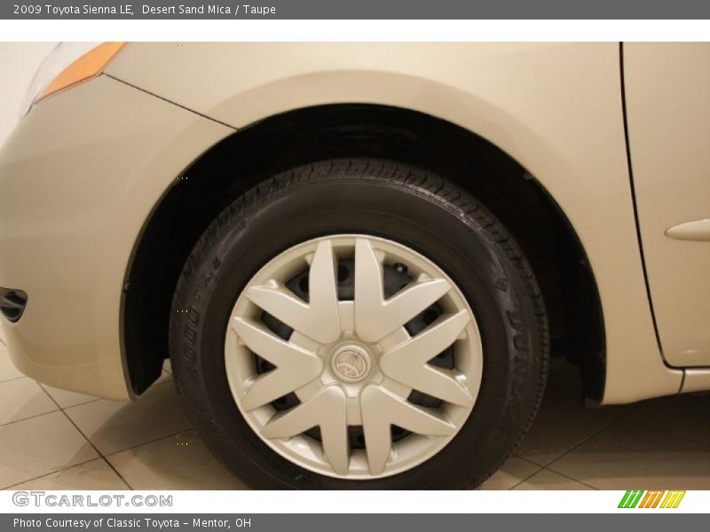 Desert Sand Mica / Taupe 2009 Toyota Sienna LE