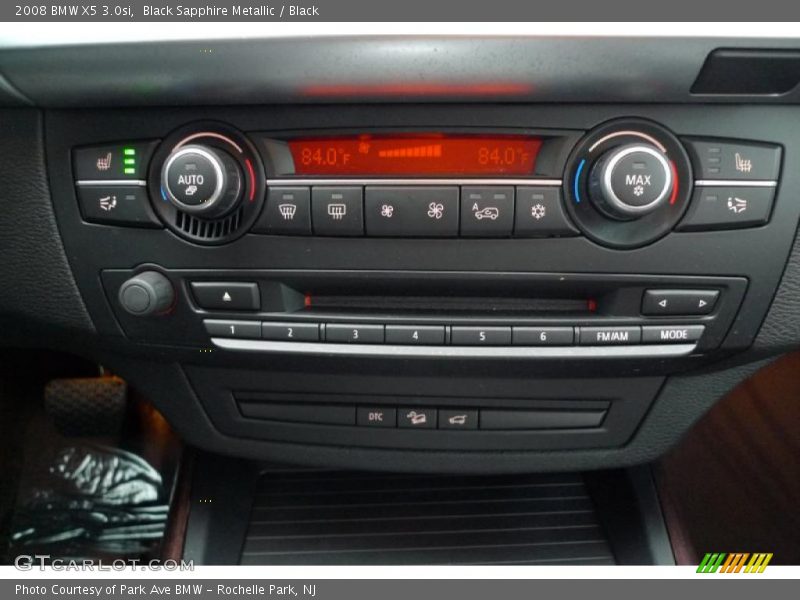 Black Sapphire Metallic / Black 2008 BMW X5 3.0si