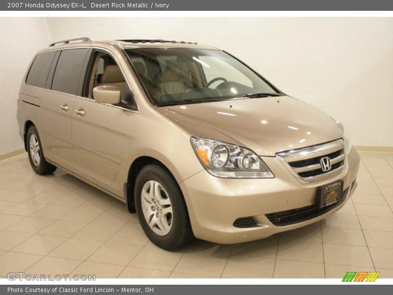 Desert Rock Metallic / Ivory 2007 Honda Odyssey EX-L