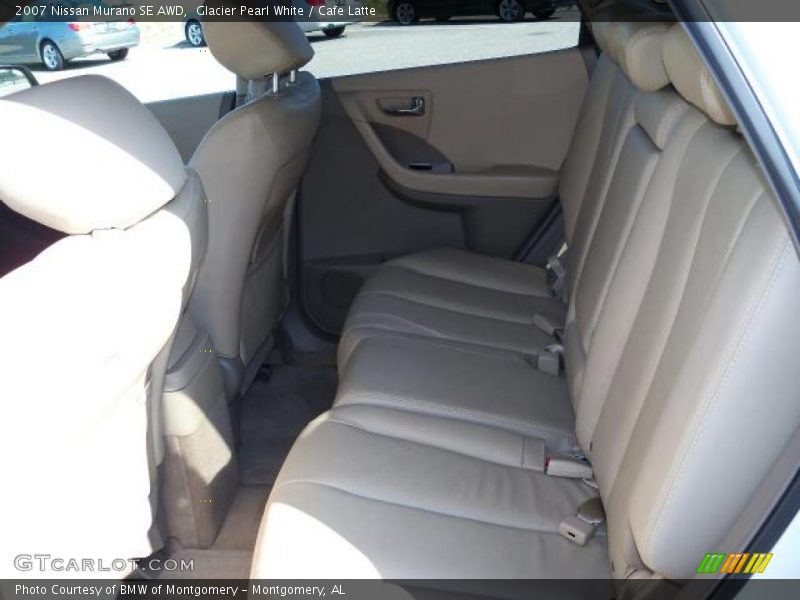 Glacier Pearl White / Cafe Latte 2007 Nissan Murano SE AWD