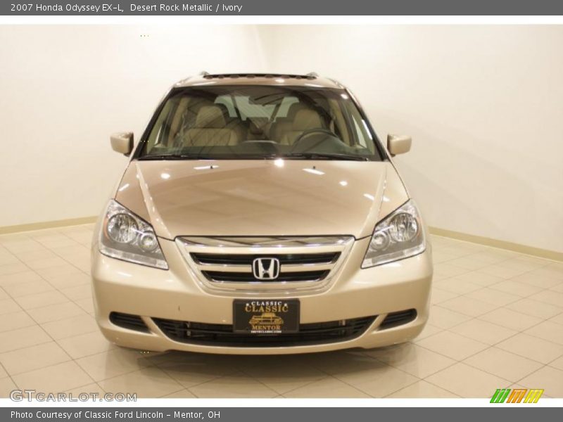 Desert Rock Metallic / Ivory 2007 Honda Odyssey EX-L