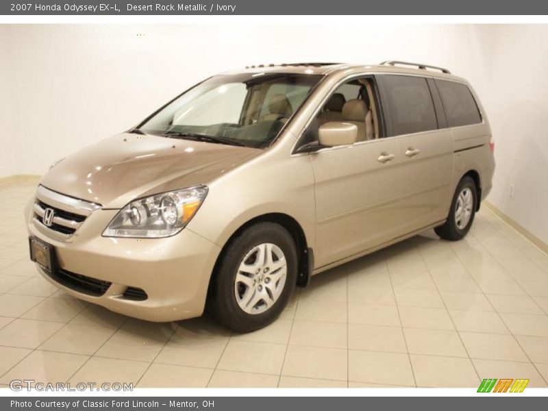 Desert Rock Metallic / Ivory 2007 Honda Odyssey EX-L