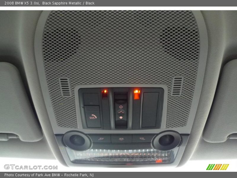 Black Sapphire Metallic / Black 2008 BMW X5 3.0si