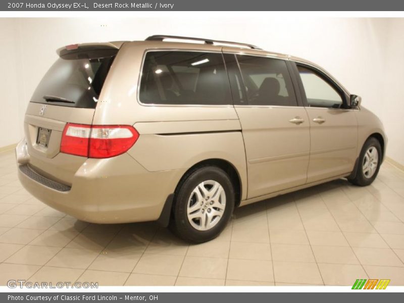 Desert Rock Metallic / Ivory 2007 Honda Odyssey EX-L