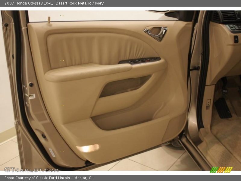 Desert Rock Metallic / Ivory 2007 Honda Odyssey EX-L