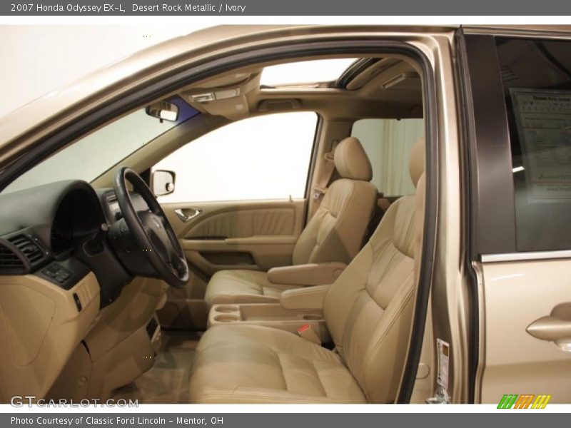Desert Rock Metallic / Ivory 2007 Honda Odyssey EX-L