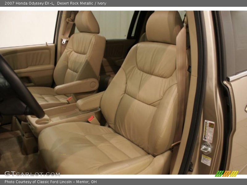 Desert Rock Metallic / Ivory 2007 Honda Odyssey EX-L