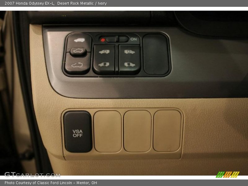 Desert Rock Metallic / Ivory 2007 Honda Odyssey EX-L