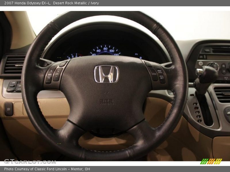 Desert Rock Metallic / Ivory 2007 Honda Odyssey EX-L