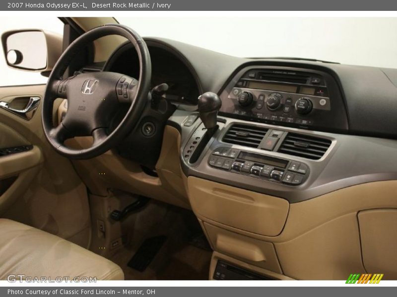 Desert Rock Metallic / Ivory 2007 Honda Odyssey EX-L