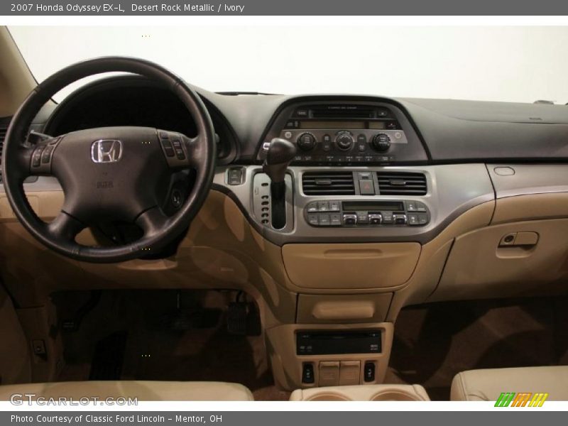 Desert Rock Metallic / Ivory 2007 Honda Odyssey EX-L