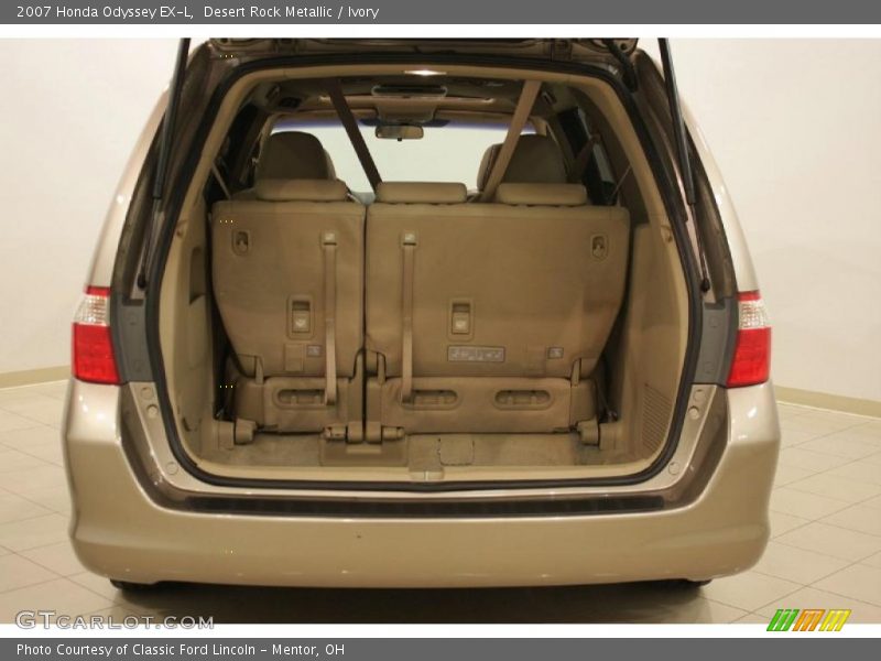 Desert Rock Metallic / Ivory 2007 Honda Odyssey EX-L