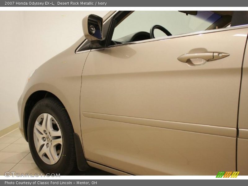 Desert Rock Metallic / Ivory 2007 Honda Odyssey EX-L