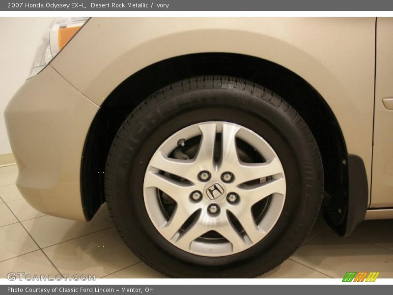 Desert Rock Metallic / Ivory 2007 Honda Odyssey EX-L