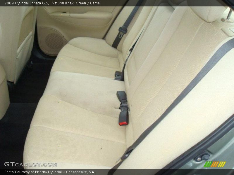 Natural Khaki Green / Camel 2009 Hyundai Sonata GLS