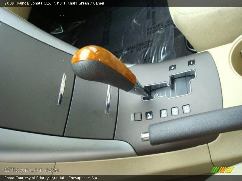 Natural Khaki Green / Camel 2009 Hyundai Sonata GLS