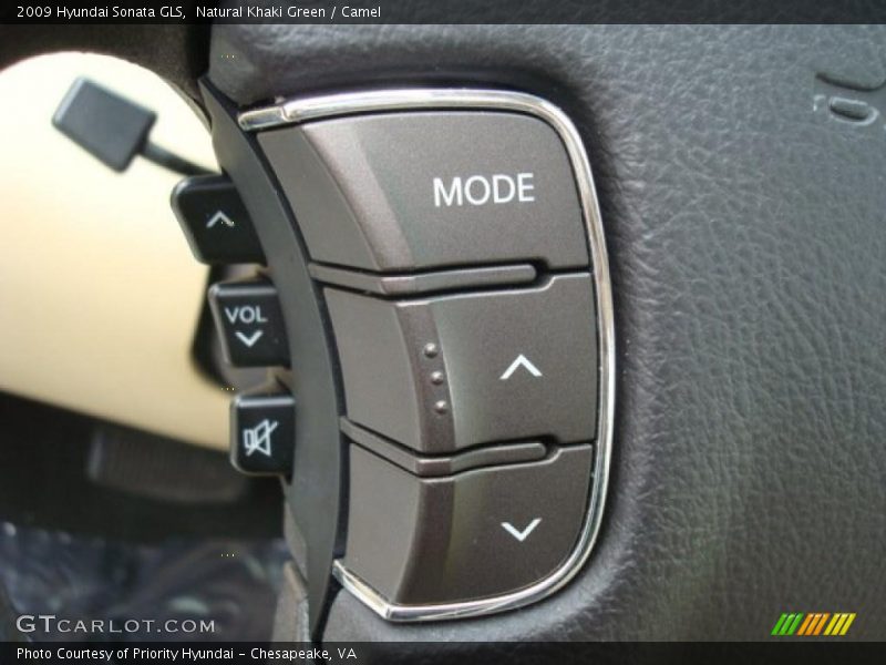 Natural Khaki Green / Camel 2009 Hyundai Sonata GLS