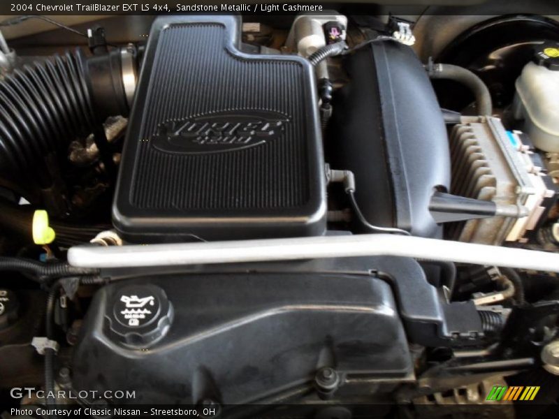 Sandstone Metallic / Light Cashmere 2004 Chevrolet TrailBlazer EXT LS 4x4