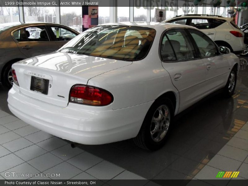Arctic White / Neutral 1999 Oldsmobile Intrigue GL