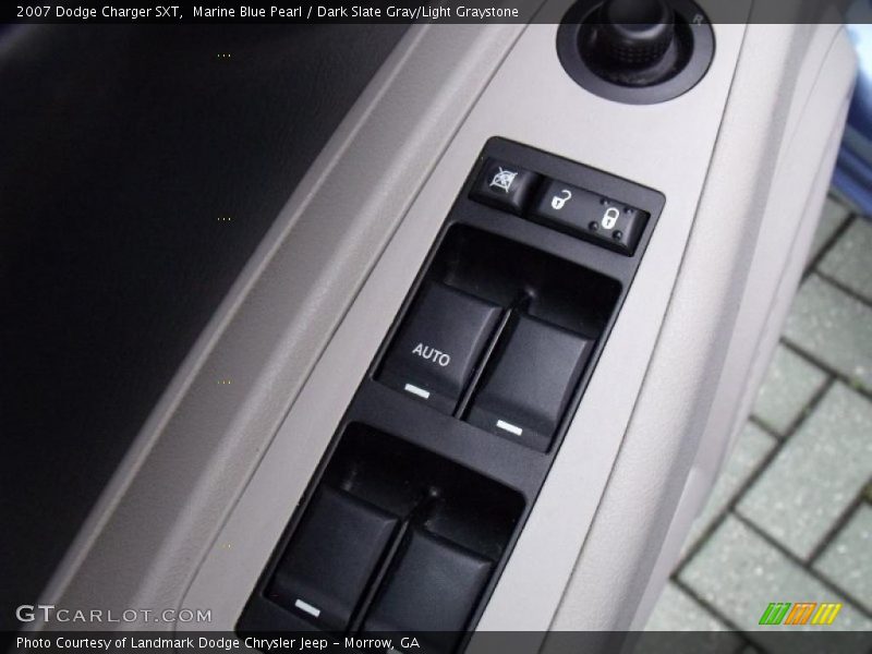Marine Blue Pearl / Dark Slate Gray/Light Graystone 2007 Dodge Charger SXT