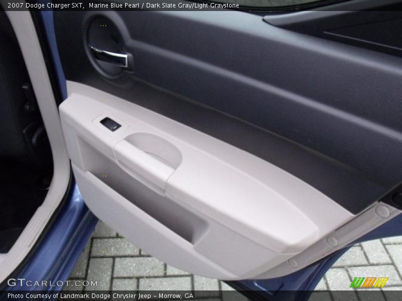 Marine Blue Pearl / Dark Slate Gray/Light Graystone 2007 Dodge Charger SXT
