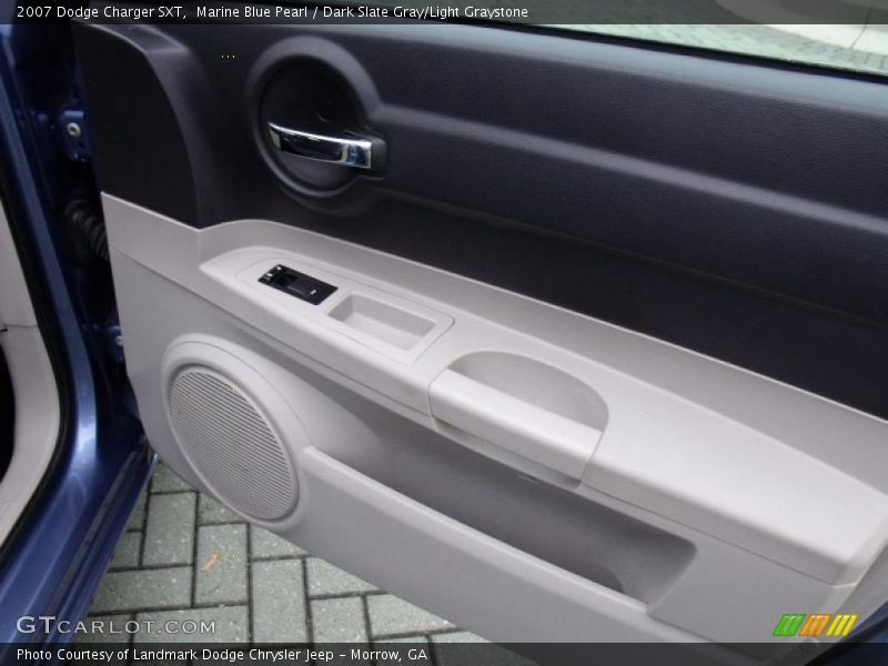 Marine Blue Pearl / Dark Slate Gray/Light Graystone 2007 Dodge Charger SXT