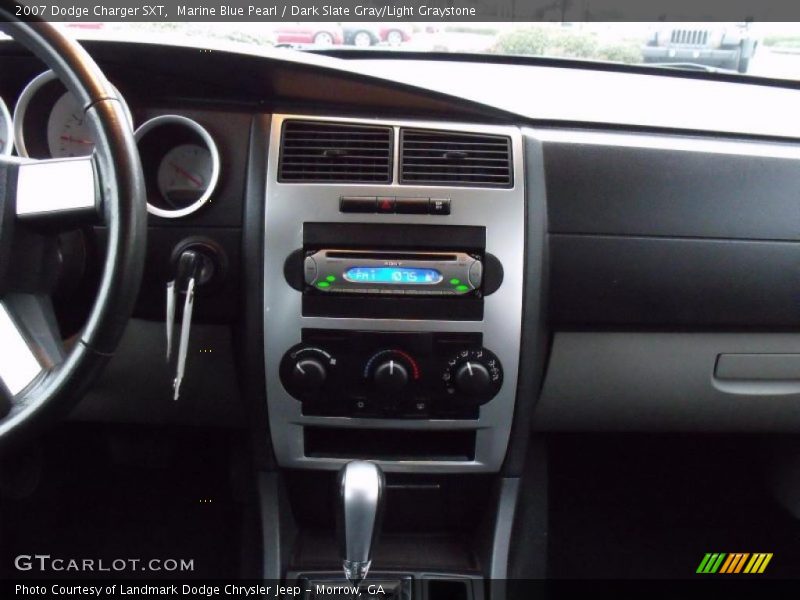 Marine Blue Pearl / Dark Slate Gray/Light Graystone 2007 Dodge Charger SXT