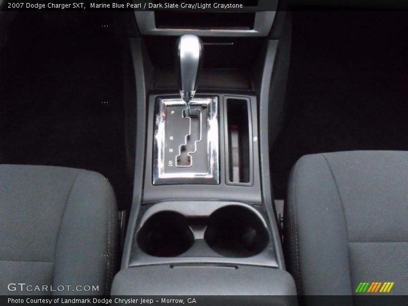Marine Blue Pearl / Dark Slate Gray/Light Graystone 2007 Dodge Charger SXT