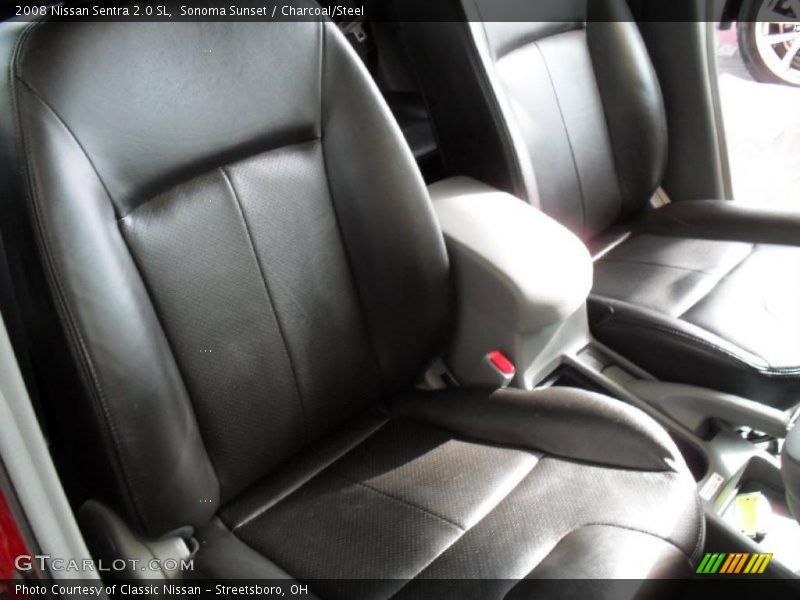 Sonoma Sunset / Charcoal/Steel 2008 Nissan Sentra 2.0 SL