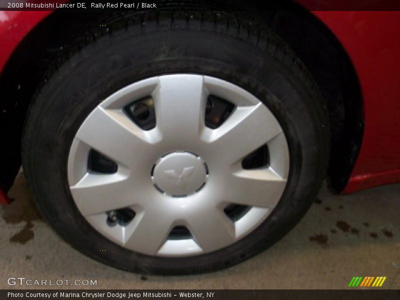 Rally Red Pearl / Black 2008 Mitsubishi Lancer DE