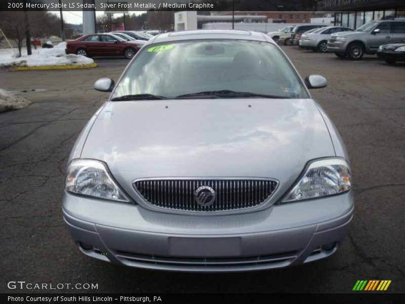 Silver Frost Metallic / Medium Graphite 2005 Mercury Sable LS Sedan