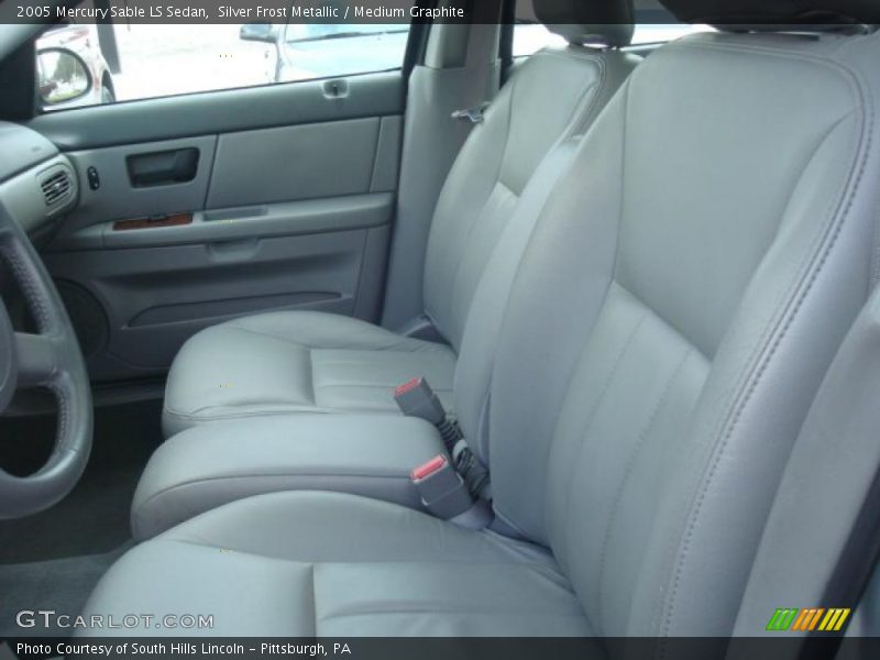 Silver Frost Metallic / Medium Graphite 2005 Mercury Sable LS Sedan
